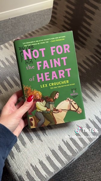 Our thoughts while reading NOT FOR THE FAINT OF HEART by @Lex Croucher 💚 #notforthefaintofheart #lexcroucher #queerbooks #lgbtqbooks #booktok #romancebooks