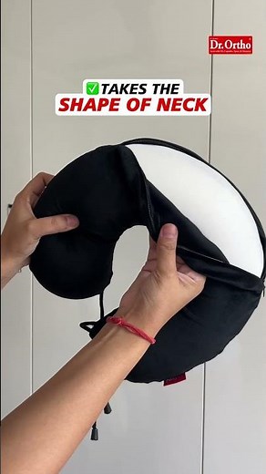Neck Support That Moves With You 💆‍♀️✨ | Dr. Ortho Travel Pillow