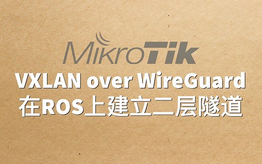 VXLAN over WireGuard 在ROS上建立二层隧道
