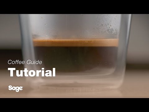 The Barista Express™ | How to adjust your espresso shot volume and temperature | Sage Appliances UK