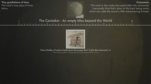 [采样解析]The Caretaker - 超越世界的空虚幸福[AEBBTW]