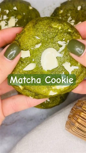 Matcha White Chocolate Cookie 🍪