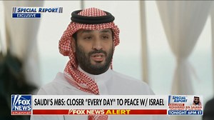 278K views · 5K reactions | Saudi Crown Prince Mohammed bin Salman has said his country is moving closer to normalising relations with Israel, and warned that if Iran gets a nuclear weapon then Riyadh will get one too. Tap the link in our comment section to see the full story | The National | Facebook