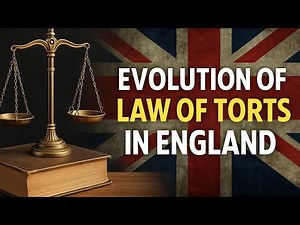 Evolution of Law of Torts in England | From Common Law to Modern Justice #lawoftorts #gcpathshaala