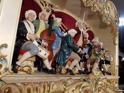 Ruth 36-X Fairground Organ Plays Rare B.A.B And Molinari 78 Keyless Book Music