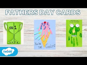 3 Easy Father’s Day Card Crafts