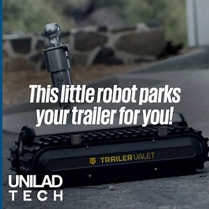 1.4M views · 8.9K reactions | This tiny remote-controlled robot can move your trailer | UNILAD Tech | Facebook
