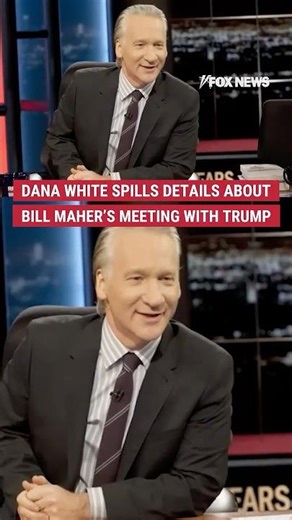 Dana White spills details about Bill Maher’s meeting with Trump