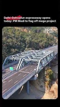 Delhi–Dehradun Expressway Set to Cut Travel Time to 2.5 Hours, Inauguration Soon #delhi #dehradun
