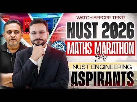 NUST NET Math Preparation 2026 I NUST NET Math Papers I NUST NET Math Marathon I NET Math Papers