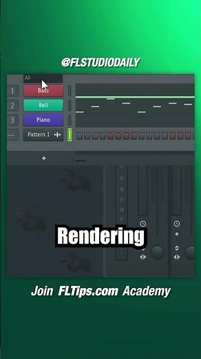 Convert Patterns To Audio Clips | FL Studio Tutorial #shorts