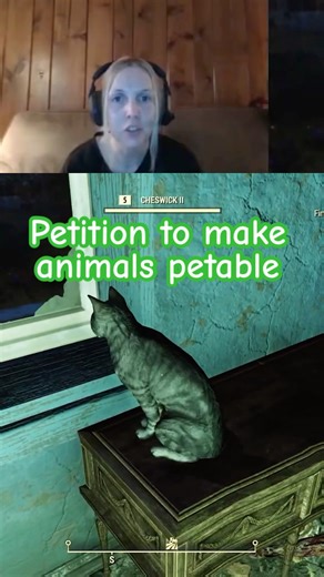 Real life Appalachian plays- #Fallout76 - Can I pet that cat!!! 🫳🏻🐈‍⬛ #gamingchannel