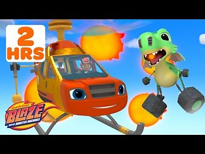 Blaze's Best Transformations & Rescue Missions MARATHON! | 4 Hours | Blaze and the Monster Machines