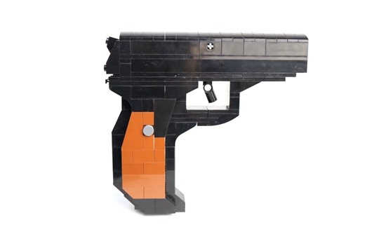 乐高MOC教程 可发射手枪 拼搭指南