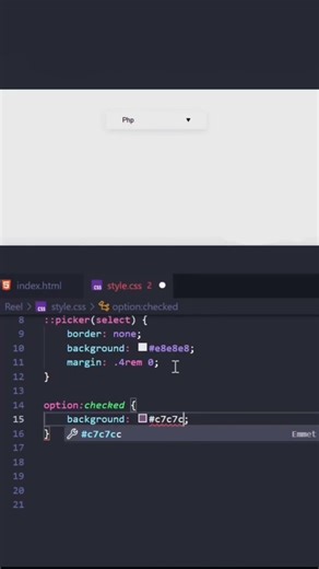 Custom Dropdown Menu using ::picker(select) | CSS Tips
