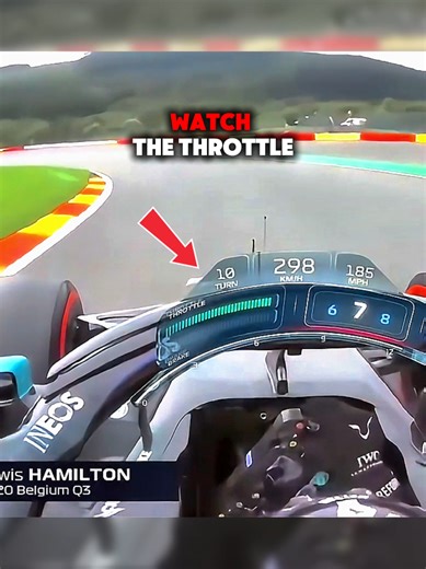 Lewis Hamilton Doesn't Believe in Braking #lewishamilton #f1 #formula1 #mercedesamg #sports