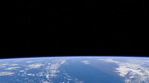 Earth, Planet, Solar System. Free Stock Video