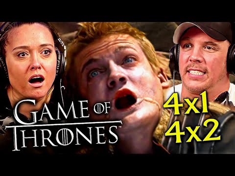 GAME OF THRONES Season 4 Episodes 1 & 2 REACTION | FIRST TIME WATCH! | HBO | A Song of Ice & Fire
