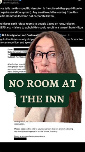 A Hampton Inn in Minneapolis is accused of refusing rooms to U.S. Immigration and Customs Enforcement officers. Emails from the Department of Homeland Security suggest ICE agents were denied lodging. But here’s the key detail most headlines are missing: this Hampton Inn is franchised, meaning the property owner — not Hilton corporate — sets on-site policies. That said, Hilton can take legal action against franchisees who violate brand standards, including refusing service based on beliefs or aff