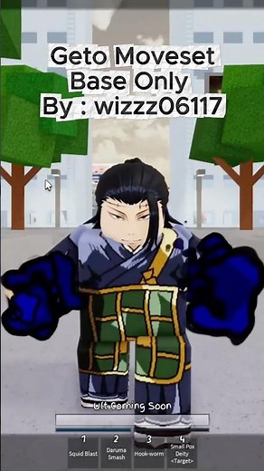 Geto Moveset (JJS) #roblox #jjs #jujutsushenanigans