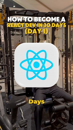 Michael Ballard | AI Software Engineering on Instagram: "Welcome to Day 1 of your 30-day React journey 💻 Here’s what to do today: ✅ Understand React → It’s a JS library for building dynamic, modern UIs → Think in components — reusable building blocks 🛠️ Install your tools → Download Node.js & VS Code 🚀 Create your first app → Run npx create-react-app my-app → See how React runs in the browser 🔍 Explore the files → Check out App.js & index.js → Just observe — don’t stress if it’s all new 🎯 Y