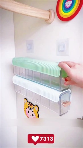Wall-mounted wardrobe storage box 👗📦✨ Useful Gadget Hacks! 🛠️ Super Practical✨🚀💡