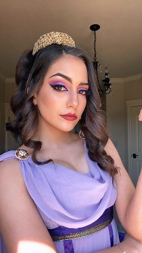 Megara Makeup Cosplay Tutorial | Greek Goddess Transformation