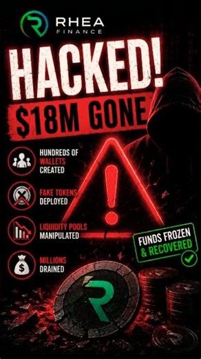Rhea Finance HACKED! 💀