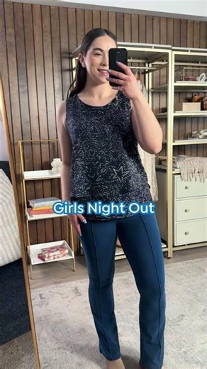 DG2 by Diane Gilman Lace Inset Trim Flutter Tank Top | HSN