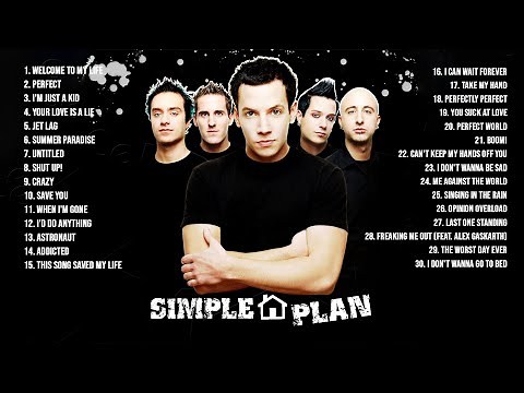 SimplePlan Greatest Hits Full Album ~ Best Songs Of SimplePlan ~ Pop Punk Playlist