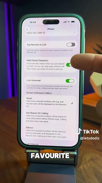 IOS26 tip number 5 phone call settings #ios26 #iphonetips #iphonetricks