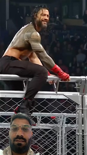 Even Roman had to creak a smile 😀 #short#wrestlemania41##wweraw#romanreigns #viral#shorts