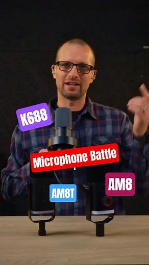 Mic Showdown - K688 vs AM8T vs AM8PROT Fifine Microphones