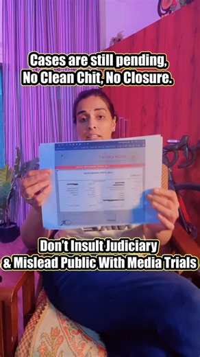Purnima Mandava on Instagram: "Don’t Insult The Judiciary With Media Trials!! While maintaining complete judicial decorum, this statement is being released only to stop the lies once again. The truth is simple: 🔸 Both the criminal quash and writ petitions are still pending before the Telangana High Court. 🔸 A chargesheet is just a procedure, not a conviction. 🔸 The police are not the judge. Only the court can decide. 🔸 Speaking to the media about pending cases, revealing alleged “findings,” 