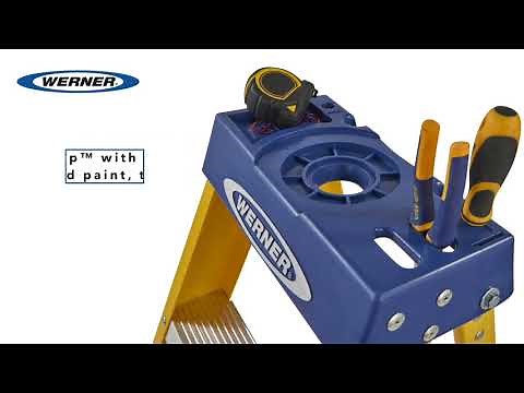 Werner Fibreglass Step Ladders | Screwfix