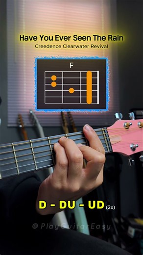 Have you ever seen the rain (guitar tutorial) 🎸Try This✅#guitartutorial #ccr #haveyoueverseentherain