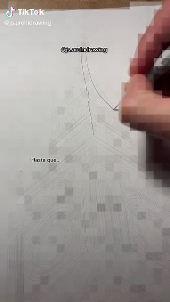 Sketching Big Ben - Architectural Perspective Drawing