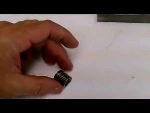 Thread Repair Using a Thread Insert