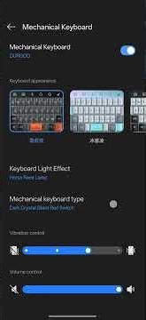 OnePlus 15 on screen Mechanical Keyboard #oneplus15 #durgod #durgodmechanicalkeyboard #keyboard