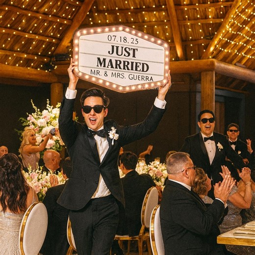 Custom Marquee Wedding Sign: Battery Operated Bottle Service Decor - Etsy