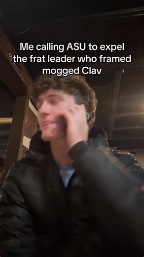 Clav WILL be back #clav #clavicular #asu #frat #fyp | asu frat leader