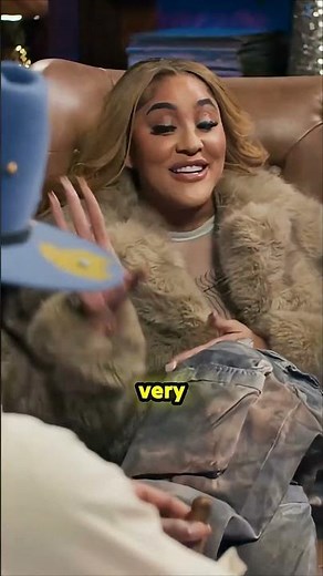 Natalie Nunn turns the tables on Cam Newton mid-interview 😭🔥
