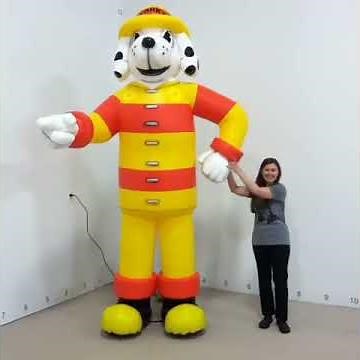 How to Set Up Inflatables - 10 Foot Inflatable Mascot