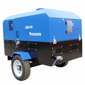 [Hot Item] Twin-Screw Movable Type Jack Hammer Portable Diesel Air Compressor with Factory Price 6/8