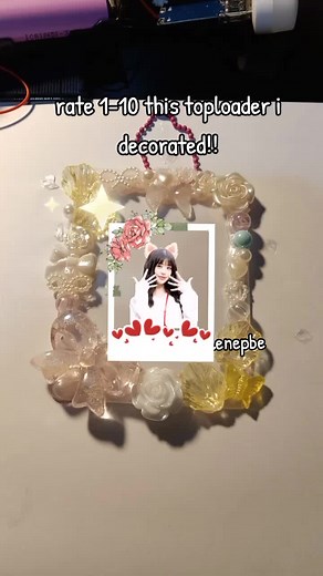 rate 1-10 this toploader I decorated #wonyoung #toploaderdeco #toploader #wonyoungive #luvu #polaroid #decocream #fyp #fypシ゚viral #fyppppppppppppppppppppppp
