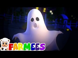 It's Halloween Night | Kids Halloween Cartoon | Scary Ghost Rhymes & Spooky Songs - Farmees - Videos For Kids