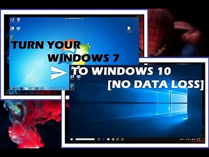 Windows 7 to Windows 10 transformation pack (without any data lass)