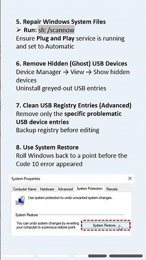 USB Device Cannot Start (Code 10) – Causes & Fixes | Windows USB Error Guide #usb #code10