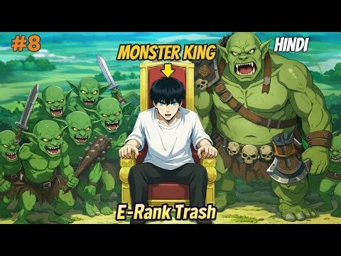 [8] An E-Rank Trash Hunter Gets a Second Awakening & Become Overpowered | Manhwa Explain in Hindi