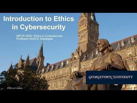 Module 1: Introduction to Ethics in Cybersecurity